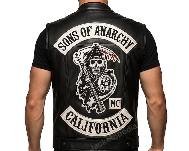 Handmade Sons of Anarchy SOA Jax Teller President Redwood Motorcycle ...