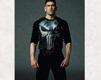 Punisher Tactical Leather Vest: Skull Armor Cosplay Costume