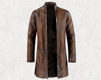 Lord of the Rings Leather Duster: Aragorn Ranger Trench Coat
