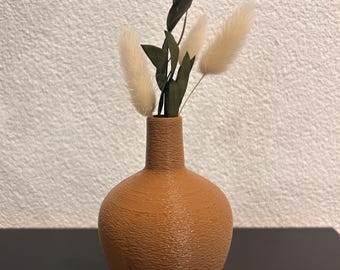 3D Printed Vase STL | Fuzzy Skin Design | Modern Decorative Vase | Digital Download | 3D Printer File
