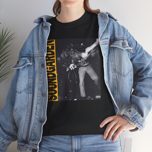 Soundgarden Louder Than Love Album Cover Music Shirt, Grunge Aesthetic Top, Rock Band Merchandise, Gift for Music Lovers image 4