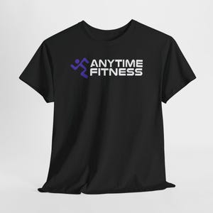 Jederzeit Fitness Unisex Baumwoll T-Shirt, Workout-Shirt, Fitness-Bekleidung, Gym Wear, Casual T-Shirt