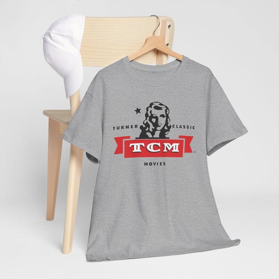 Turner Classic Movies Logo Tee | TCM Retro Film Logo T-shirt - Etsy