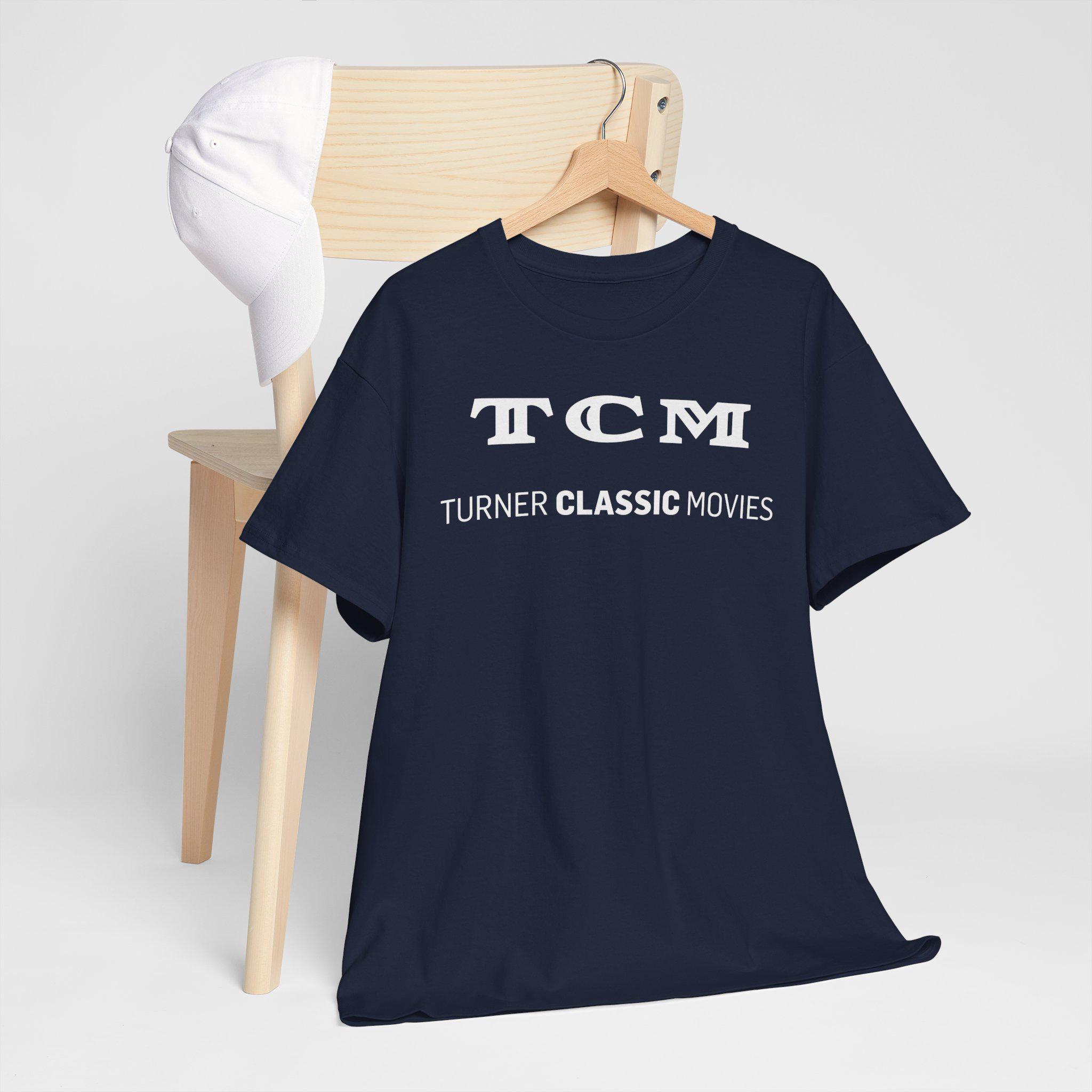 TCM Turner Classic Movies Tee | Vintage Film Logo T-shirt - Etsy