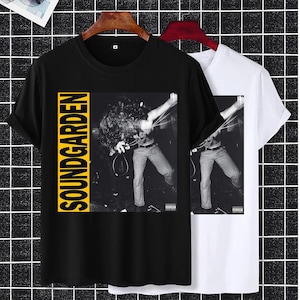 Soundgarden Louder Than Love Album Cover Music Shirt, Grunge Aesthetic Top, Rock Band Merchandise, Gift for Music Lovers image 1