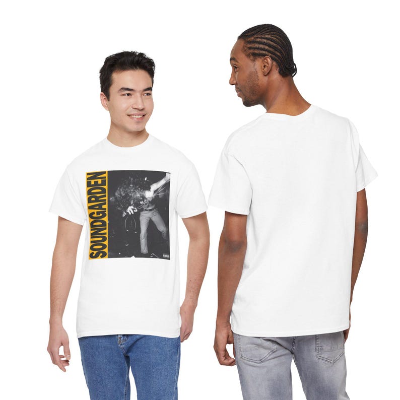 Soundgarden Louder Than Love Album Cover Music Shirt, Grunge Aesthetic Top, Rock Band Merchandise, Gift for Music Lovers image 3