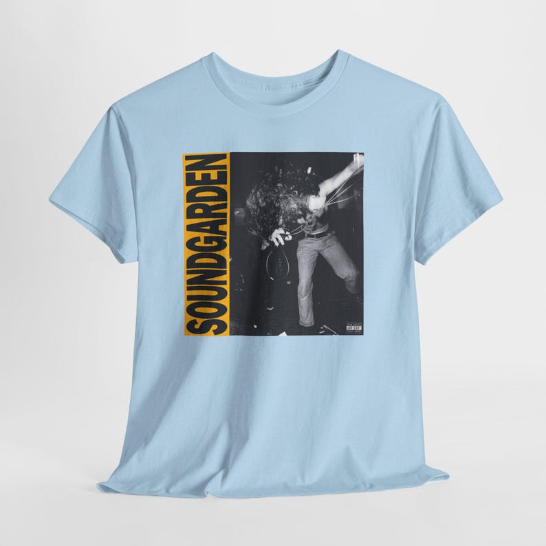 Soundgarden Louder Than Love Album Cover Music Shirt, Grunge Aesthetic Top, Rock Band Merchandise, Gift for Music Lovers image 8