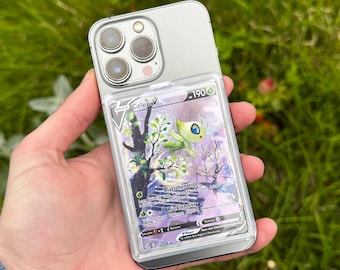 Funda Mag Safe Case para tarjetas coleccionables, estuche de presentación para tarjetas coleccionables (TCG) de iPhone y Samsung Android.