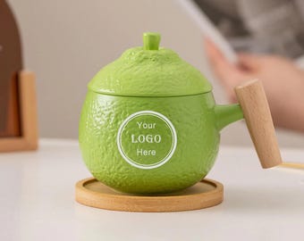 Laser Engraved Lime Mug, Custom Personalized Gift
