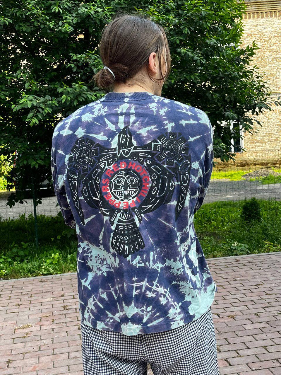 salsation ウェアーVTシャツ BROWN Tie-dye 完売 Salsation Wear V-Tshirt BROWN Tie-dye