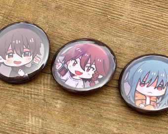 ZENO Keychain / Maeno Aki & Tsugino Haru - Etsy