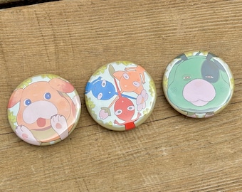 pikmin pin badge