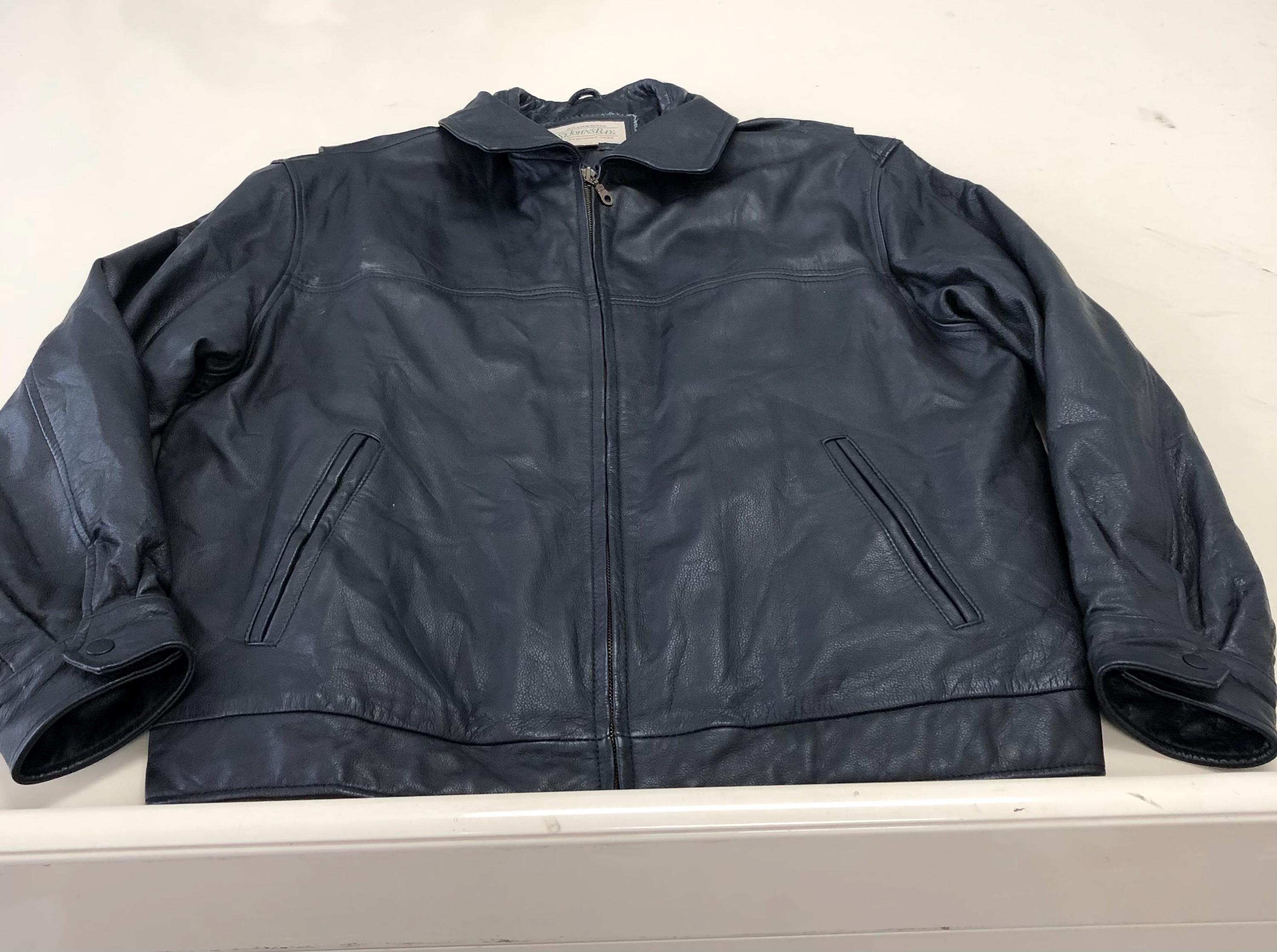 ジャケット・アウター ST. JOHNS BAY leather jacket 90s Vintage St John's Bay Leather Jacket Size Xl 1990s - Etsy