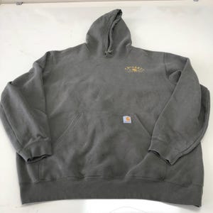 vintage carhartt hoodie sweatshirt size 2 xl