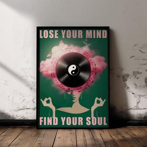 Music quote print celebrating the power of sound and soul.