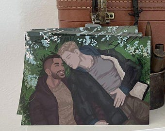out of print - Glossy Spring - Patron Post Card, February 2024