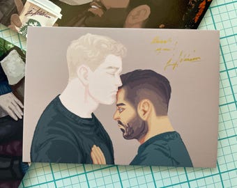 Cuddles - Patron Post Card, August 2024