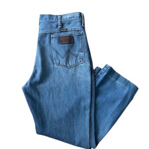Vintage Wrangler 945DEN Jeans USA Made | High Rise Straight Leg 