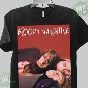 Vintage 90s My Bloody Valentine Band Shirt from the | Depop