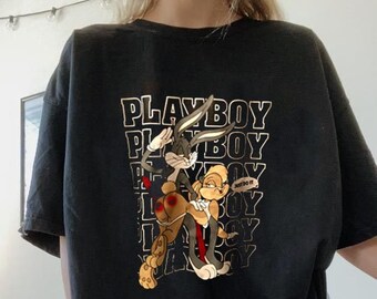 Bugs bunny playboy shirt clearance