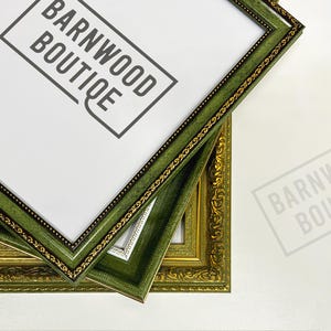 Custom Vintage Photo Frames - Ornate Picture Frame, Wall Gallery Decor, Vintage Style, Picture Frames for Wall Set, Antique Green & Gold

vintage ornate frame, antique picture frame, baroque style frame, gold wall frame, victorian wall decor, custom vintage frame set, shabby chic photo frame, ornate gold frame, black frame, decorative art frame, mirror frame, custom wall decor, gallery frame set, vintage mirror frame, elegant frames, victorian gold frame, wall art frame set, luxurious decor.