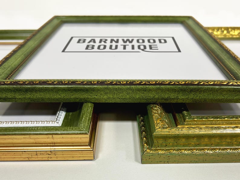 Custom Vintage Photo Frames - Ornate Picture Frame, Wall Gallery Decor, Vintage Style, Picture Frames for Wall Set, Antique Green & Gold

vintage ornate frame, antique picture frame, baroque style frame, gold wall frame, victorian wall decor, custom vintage frame set, shabby chic photo frame, ornate gold frame, black frame, decorative art frame, mirror frame, custom wall decor, gallery frame set, vintage mirror frame, elegant frames, victorian gold frame, wall art frame set, luxurious decor.