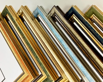 Benutzerdefinierte Vintage Rahmen - Viktorianisches Dekor für Wandkunst, verziertes Wandset für die Galerie, Shabby Chic-Bilderrahmen, altmodische kundenspezifische Rahmen