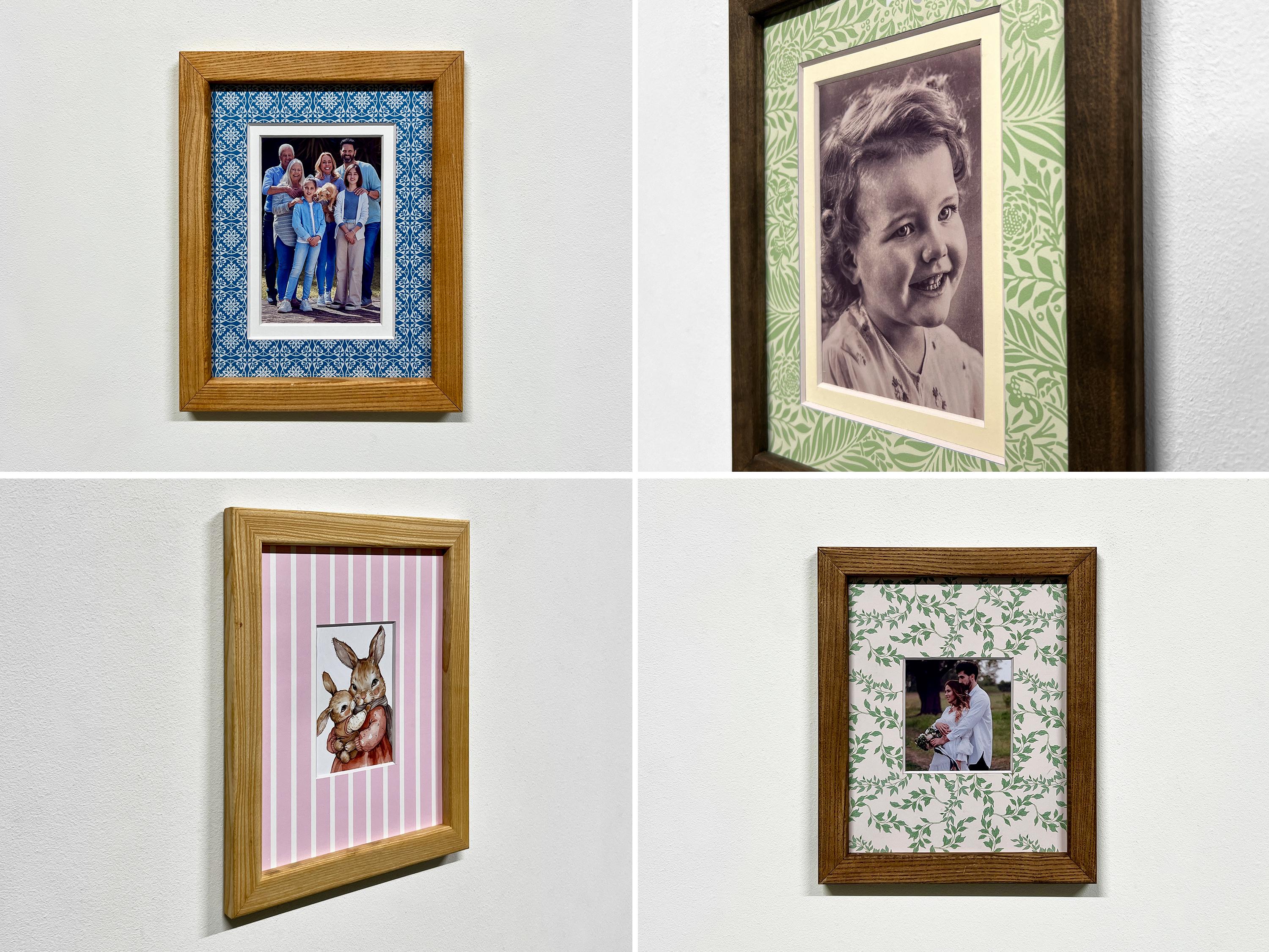 Vintage Photo Frame Mat Board – Custom Sizing, Single or Double Matting ...