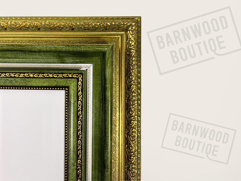 Custom Vintage Photo Frames - Ornate Picture Frame, Wall Gallery Decor, Vintage Style, Picture Frames for Wall Set, Antique Green & Gold

vintage ornate frame, antique picture frame, baroque style frame, gold wall frame, victorian wall decor, custom vintage frame set, shabby chic photo frame, ornate gold frame, black frame, decorative art frame, mirror frame, custom wall decor, gallery frame set, vintage mirror frame, elegant frames, victorian gold frame, wall art frame set, luxurious decor.