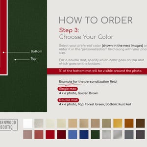 Custom Picture Frame Mat Board - Assorted Color Options | Custom Cut Opening | Single or Double Matting | Photo Matboard

photo collage mat board, picture frame collage mat, mat board for photo collage, photo display mat, double mat for picture collage, frame insert for wall gallery, collage photo frame matting, color photo mats, mat board for custom frames, photo frame backing mat, matting for gallery wall, picture mat board custom, wall art photo collage mat, mat board for framing collage
