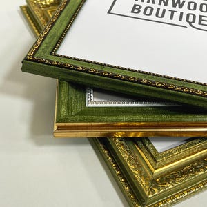 Custom Vintage Photo Frames - Ornate Picture Frame, Wall Gallery Decor, Vintage Style, Picture Frames for Wall Set, Antique Green & Gold

vintage ornate frame, antique picture frame, baroque style frame, gold wall frame, victorian wall decor, custom vintage frame set, shabby chic photo frame, ornate gold frame, black frame, decorative art frame, mirror frame, custom wall decor, gallery frame set, vintage mirror frame, elegant frames, victorian gold frame, wall art frame set, luxurious decor.