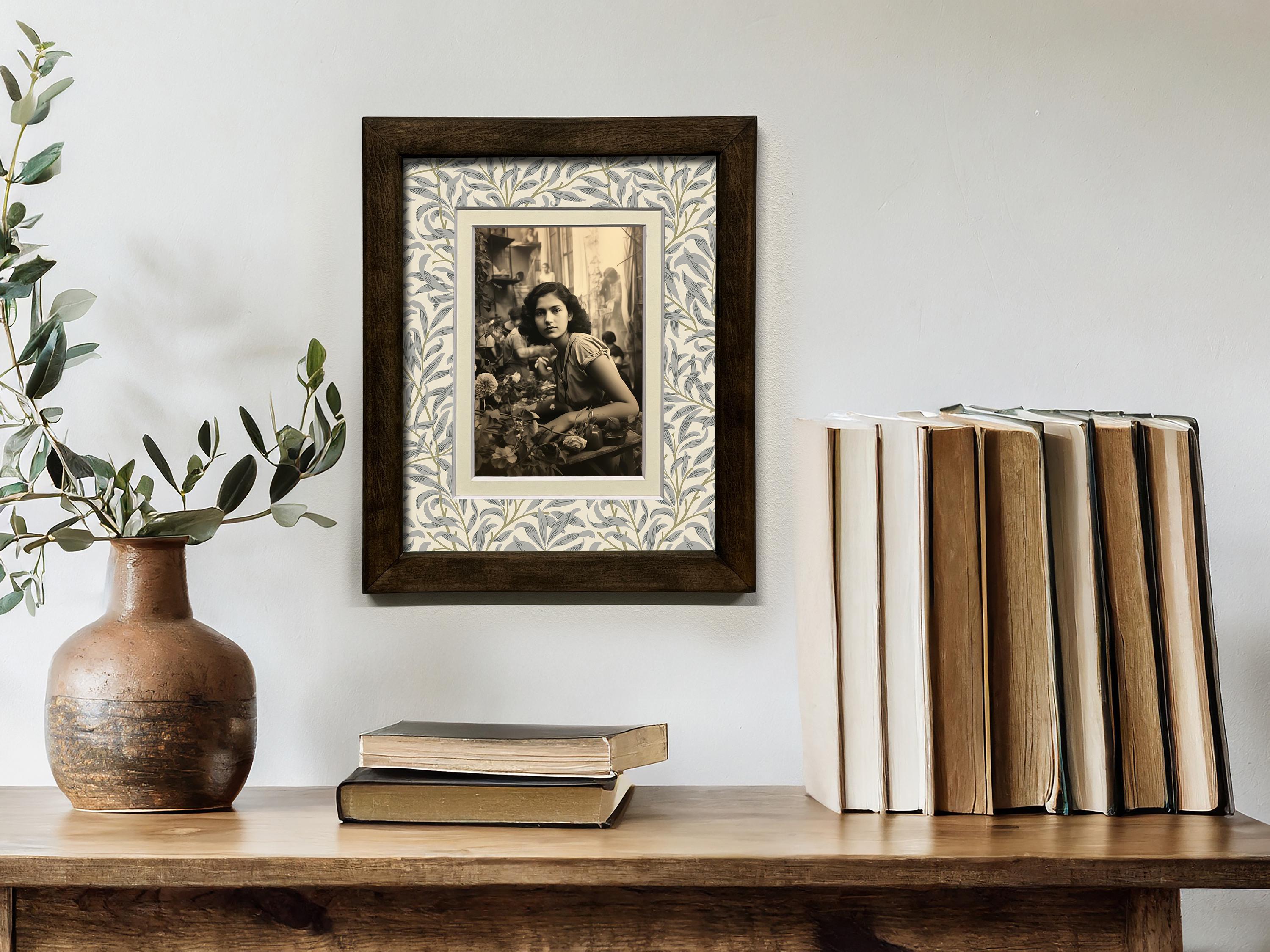 Vintage Photo Frame Mat Board – Custom Sizing, Single or Double Matting ...