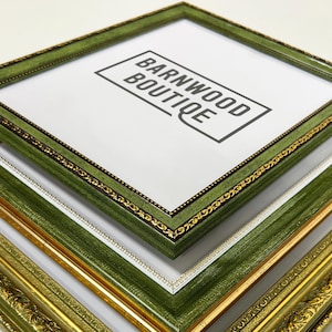 Custom Vintage Photo Frames - Ornate Picture Frame, Wall Gallery Decor, Vintage Style, Picture Frames for Wall Set, Antique Green & Gold

vintage ornate frame, antique picture frame, baroque style frame, gold wall frame, victorian wall decor, custom vintage frame set, shabby chic photo frame, ornate gold frame, black frame, decorative art frame, mirror frame, custom wall decor, gallery frame set, vintage mirror frame, elegant frames, victorian gold frame, wall art frame set, luxurious decor.