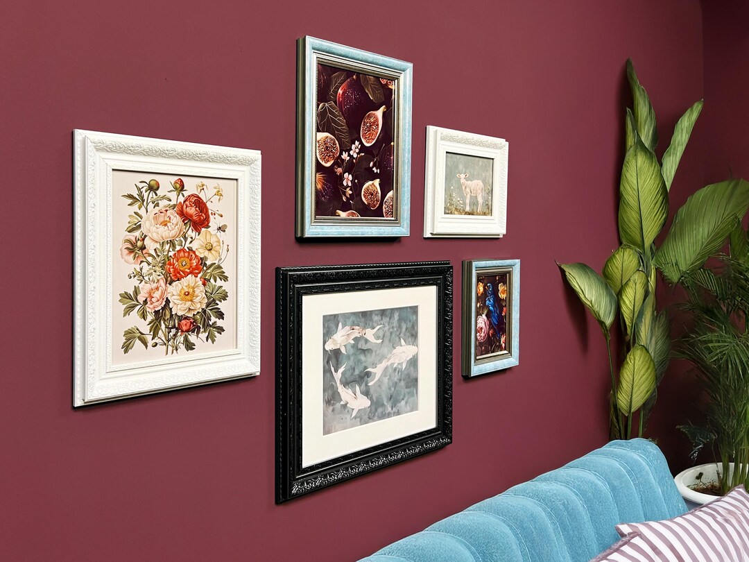 Vintage Nursery Gallery Wall Set – Whimsical Kids Room Decor, Baby ...