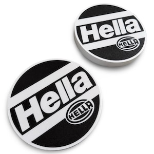 Hella BMW Headlight Covers 2pcs for E30, E28, E21, E32, E34, M3, E9, E3 Recaro Castrol