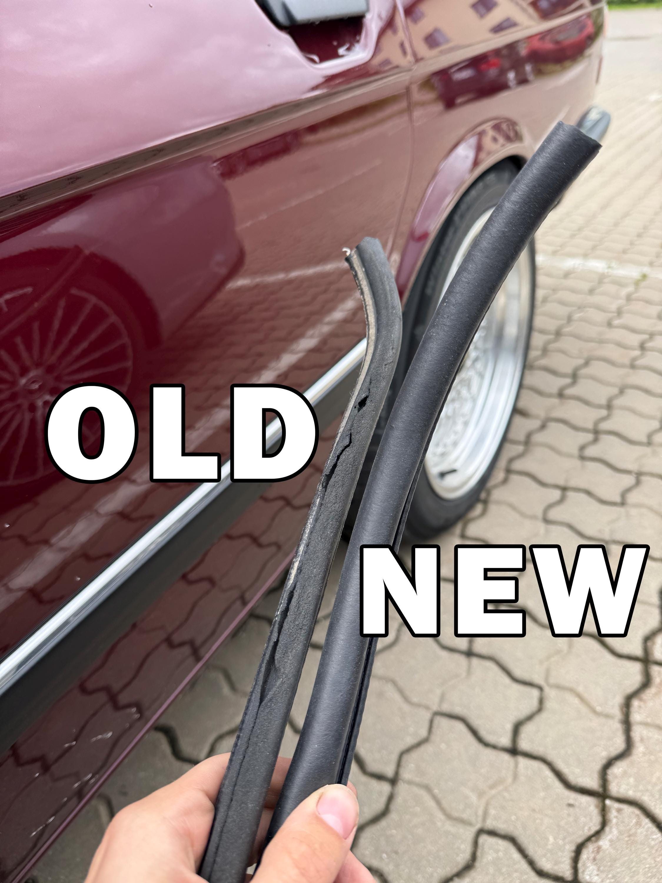 BMW deurrand rubberen afdichting tochtstrip opening voor BMW E30 E28 E24 E23 E21 E32