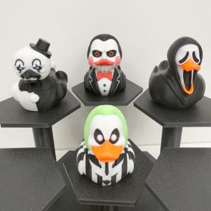 Horror Movie Character Duck Figurine: Jeep Dashboard Decor