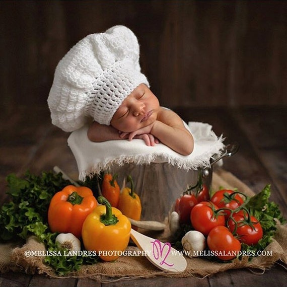 baby chef cap