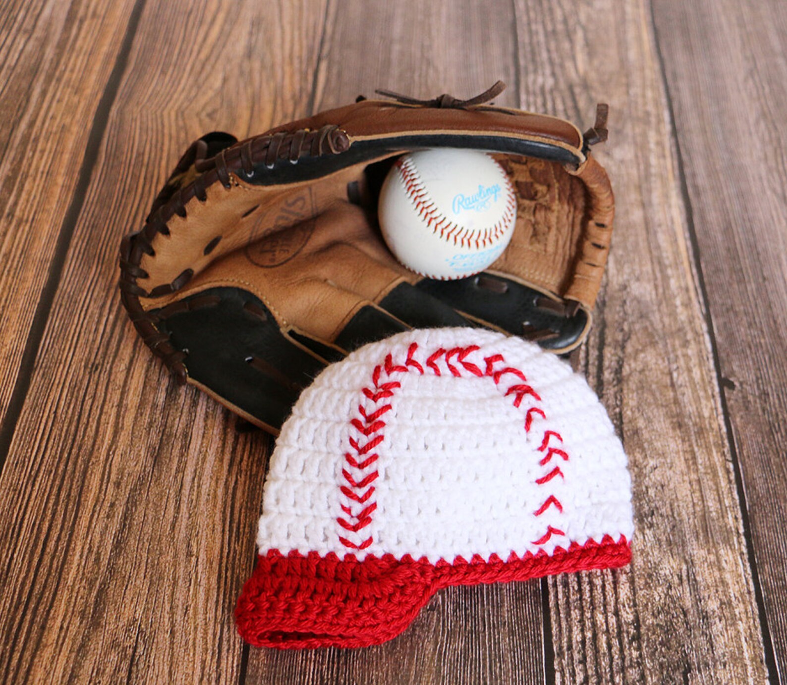 Baby Baseball Cap Newborn Photo Prop Baby Toddler Child Etsy