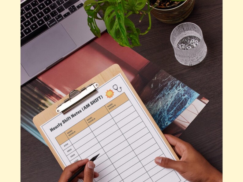 Shift Notes Taking Example Nursing Shift Notes Printable: Nurse Report Template (PDF) - Etsy