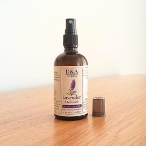 Organic Lavender Water Toner, Lavender Hydrosol, Organic Lavender Hydrosol, Lavender  Face Toner, Natural Skincare Hydrosol