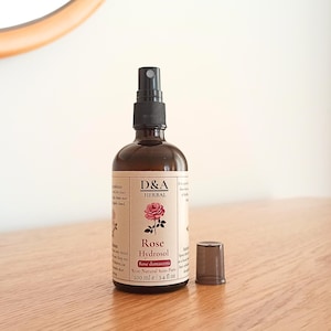 Organic Rose Hydrosol, Rose Water, Rose Face Toner, Natural Skincare Hydrosol