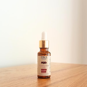 Organic Rosehip Seed Oil – Cold Pressed & Unrefined – Rosa Rugosa – 100% Pure Facial Oil – Natural Moisturizer – Vegan Skincare