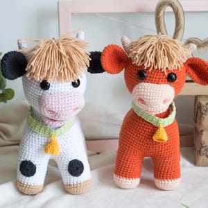 Amigurumi Crochet Cow pattern