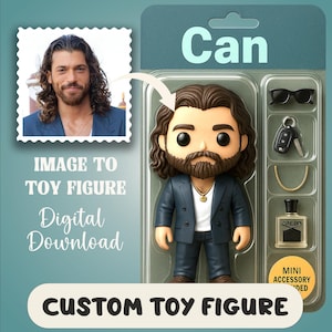 Custom Toy Figure Digital,Personalized Action Figure Design,Personalized Funko Pop Digital Figure Art, Personalized Digital Figure Portrait