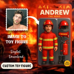 Custom Action Figure, Personalized Action Figure Design, Action Figure Photo,Personalized Toy Box,Personalized Digital Figure,Toy Box Figure