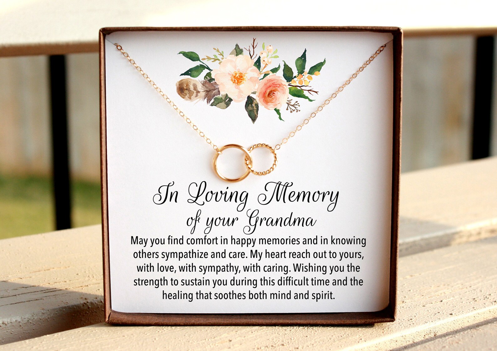 Loss Of Grandmother Gift Sympathy Grief Gift Grandma Etsy