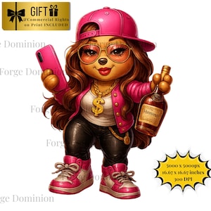 Hip Hop Swag Teddy Bear Graffiti bear get Female Boss  Sassy Teddy Bear PNG, teddy bear Download  Graffiti Teddy Bear, hip hop bear