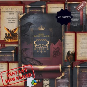 Belial grimoire pages, printable book of shadows, Ars Goetia Belial rituals, invocation, witchcraft, Left Hand path, Occult, Demonology BOS
