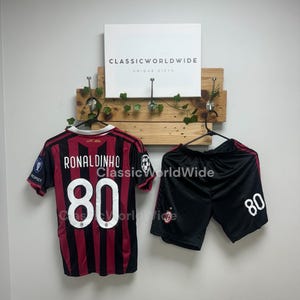 Ronalinho Milan Heimtrikot | Rolandinho 80 Milan Kids